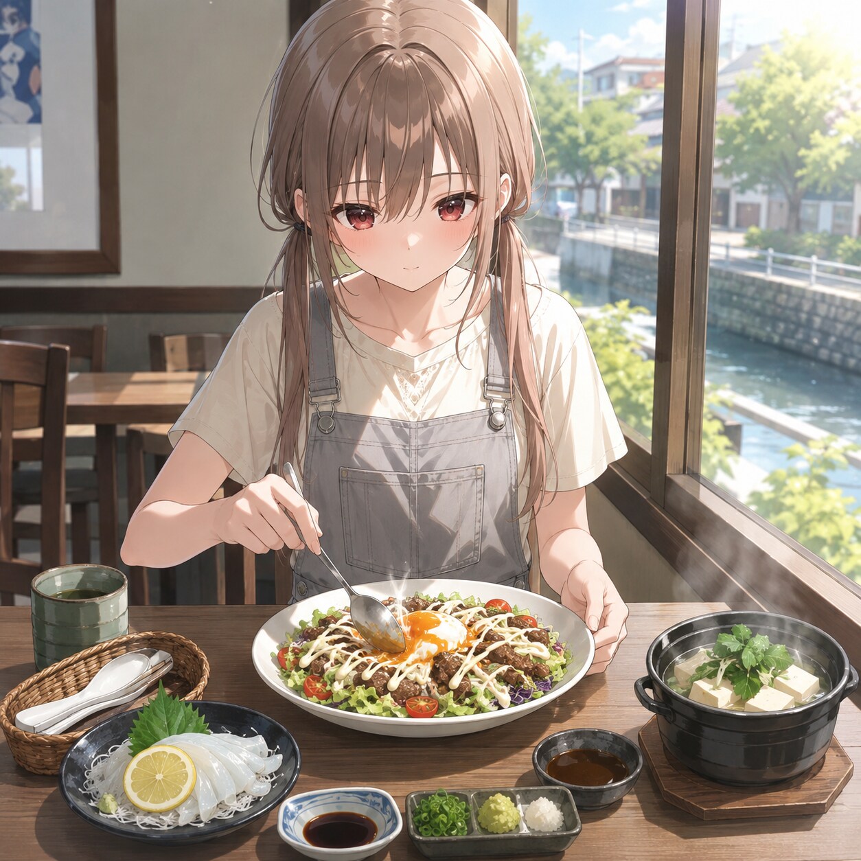 梢とランチ（６０）シシリアンライスってミステリアス