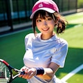 テニス女子♡① 7枚目