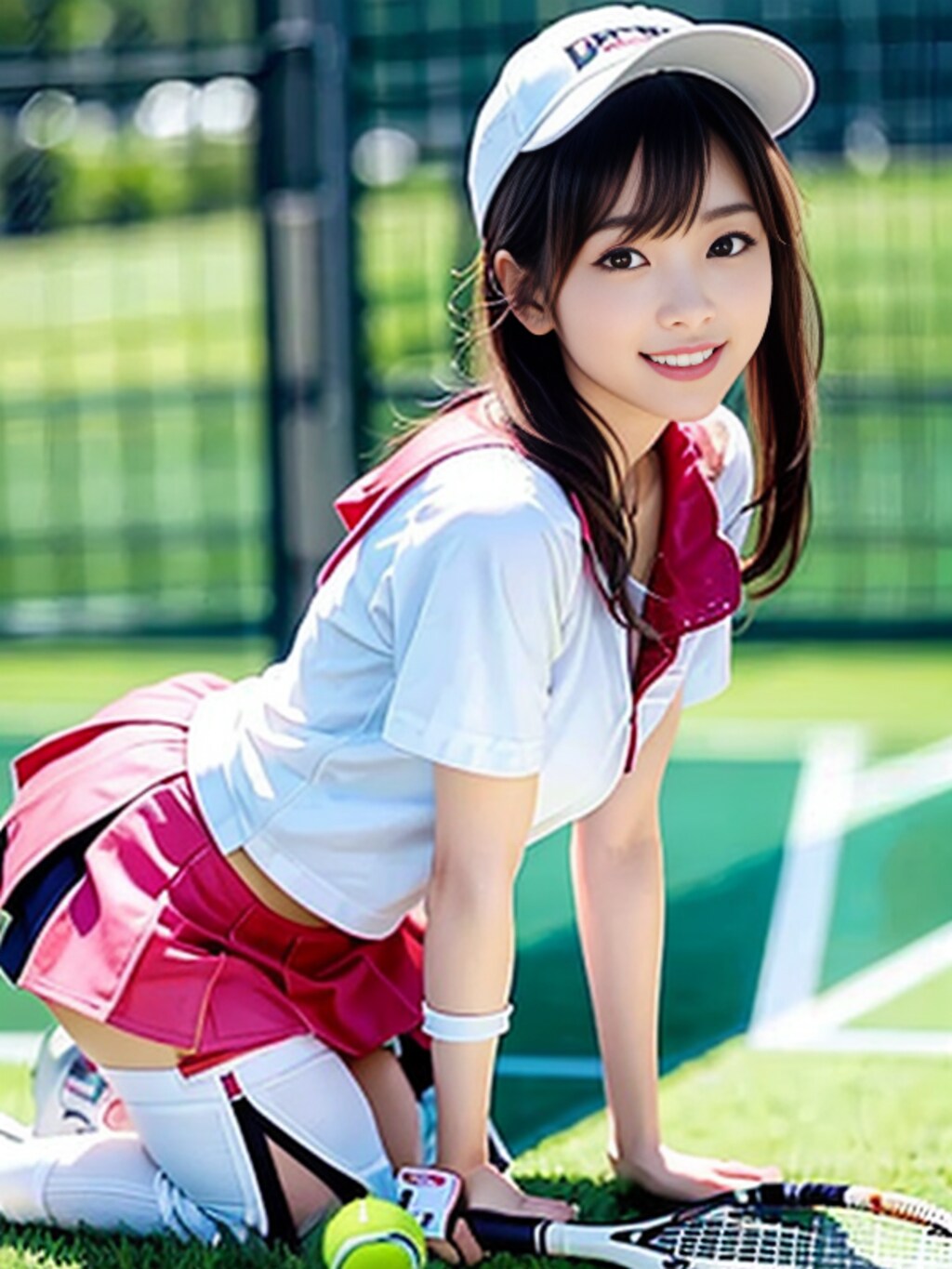 テニス女子♡①