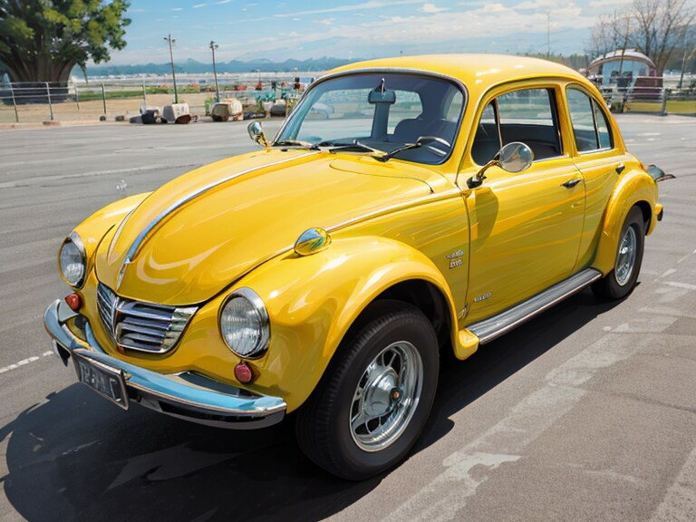 フォルクスワーゲン・ビートル | の人気AIイラスト・グラビア