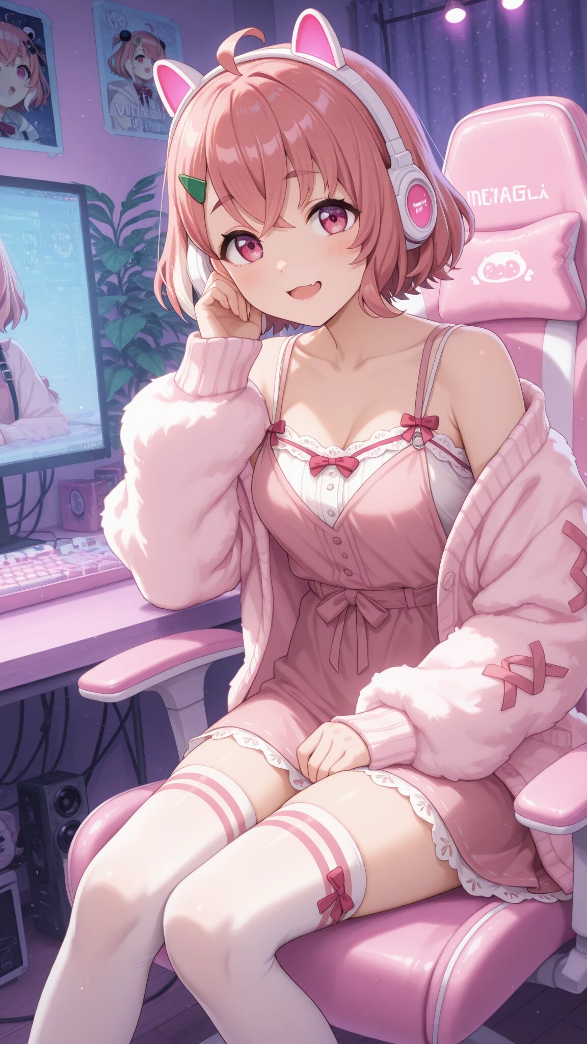 配信中の咲ちゃん