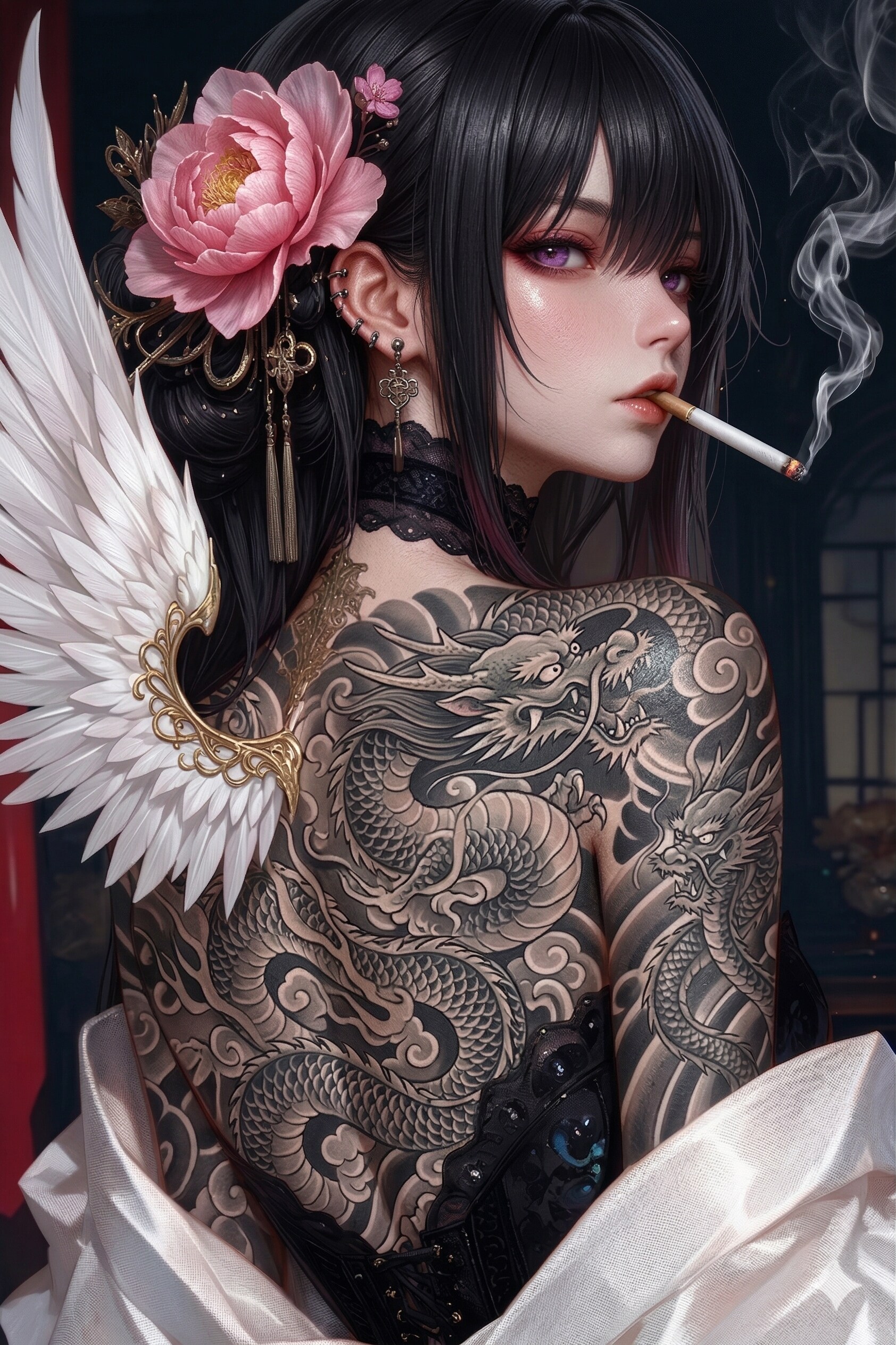 You're telling me I'm a fallen angel?