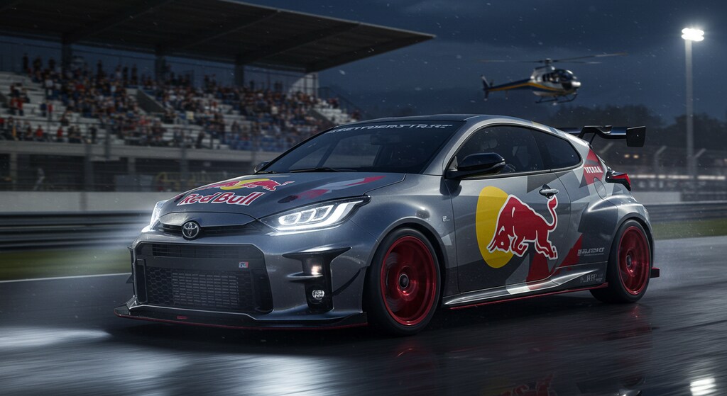 レッドブルGRヤリスレーシングカー