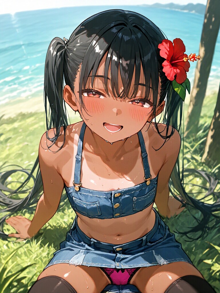 オーバーオール子