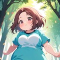 走る女の子 3枚目