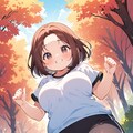 走る女の子 4枚目