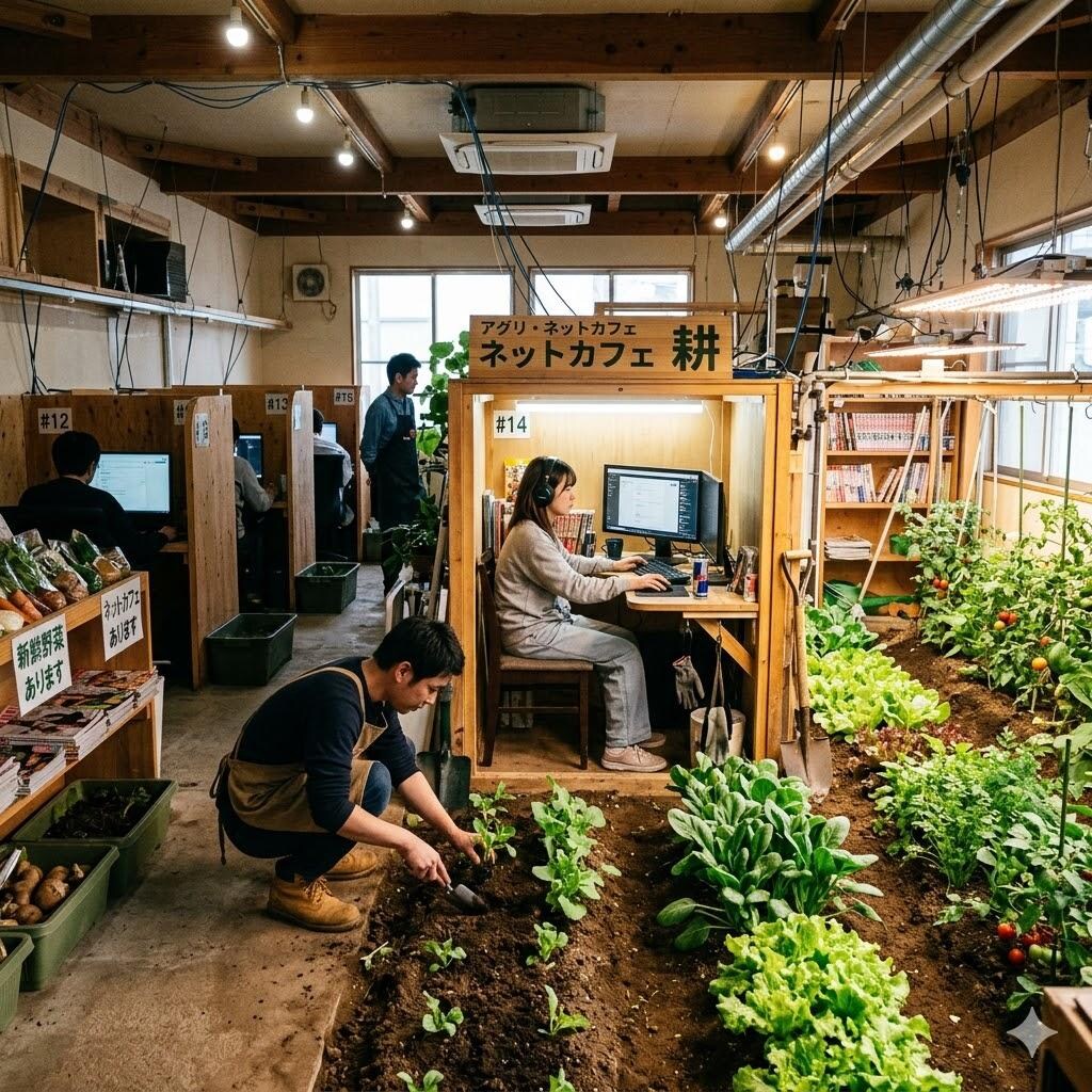 農業ネットカフェ