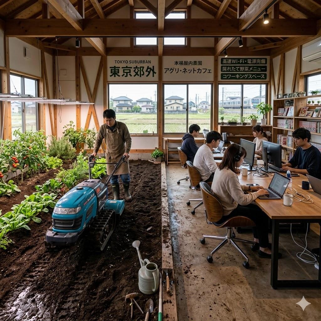 農業ネットカフェ