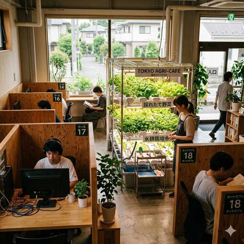 農業ネットカフェ