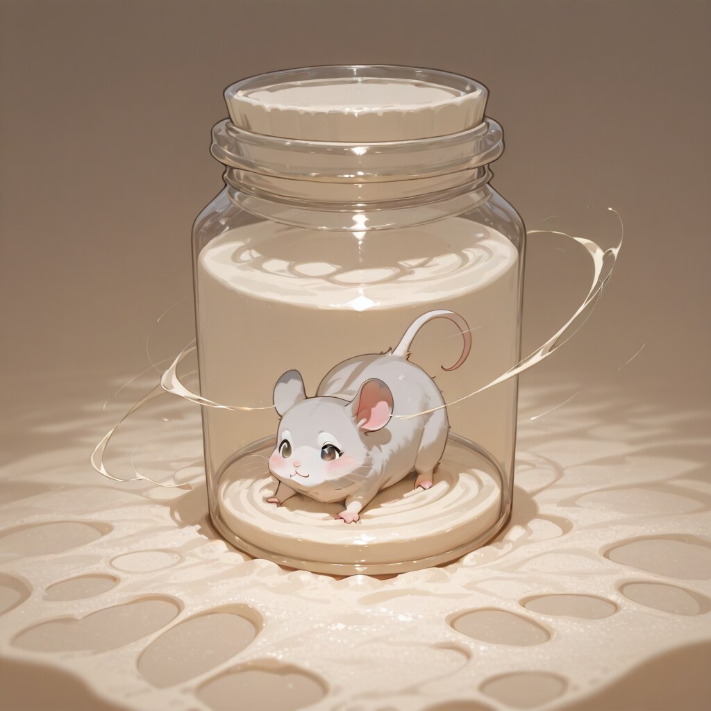 チンチラの砂遊び