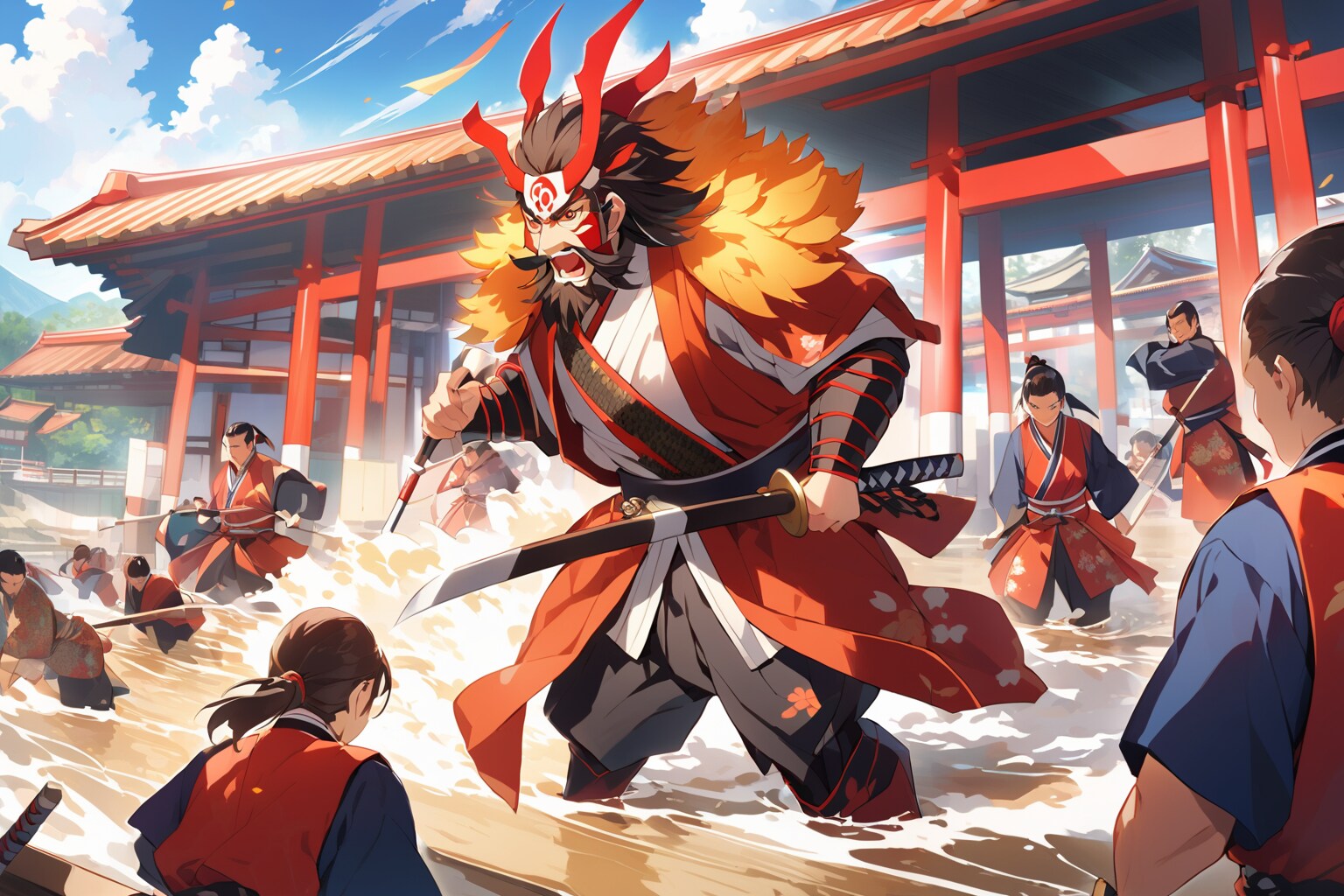 信玄流・治水戦略 | の人気AIイラスト・グラビア