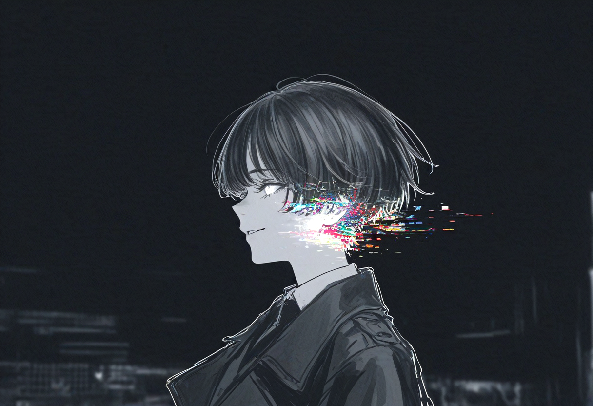 現実と虚構の狭間で | の人気AIイラスト・グラビア