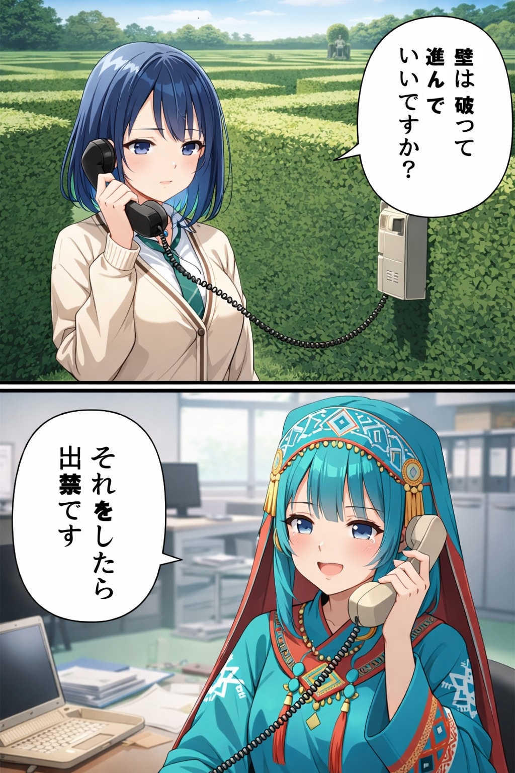 暴力に頼ろうとする眞琴っちゃん | の人気AIイラスト・グラビア