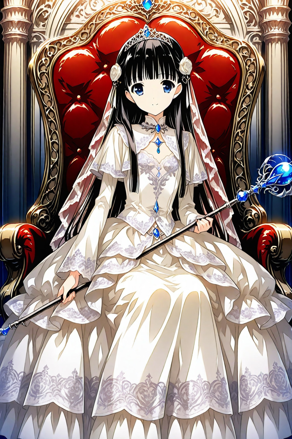 純白姫23歳 | の人気AIイラスト・グラビア