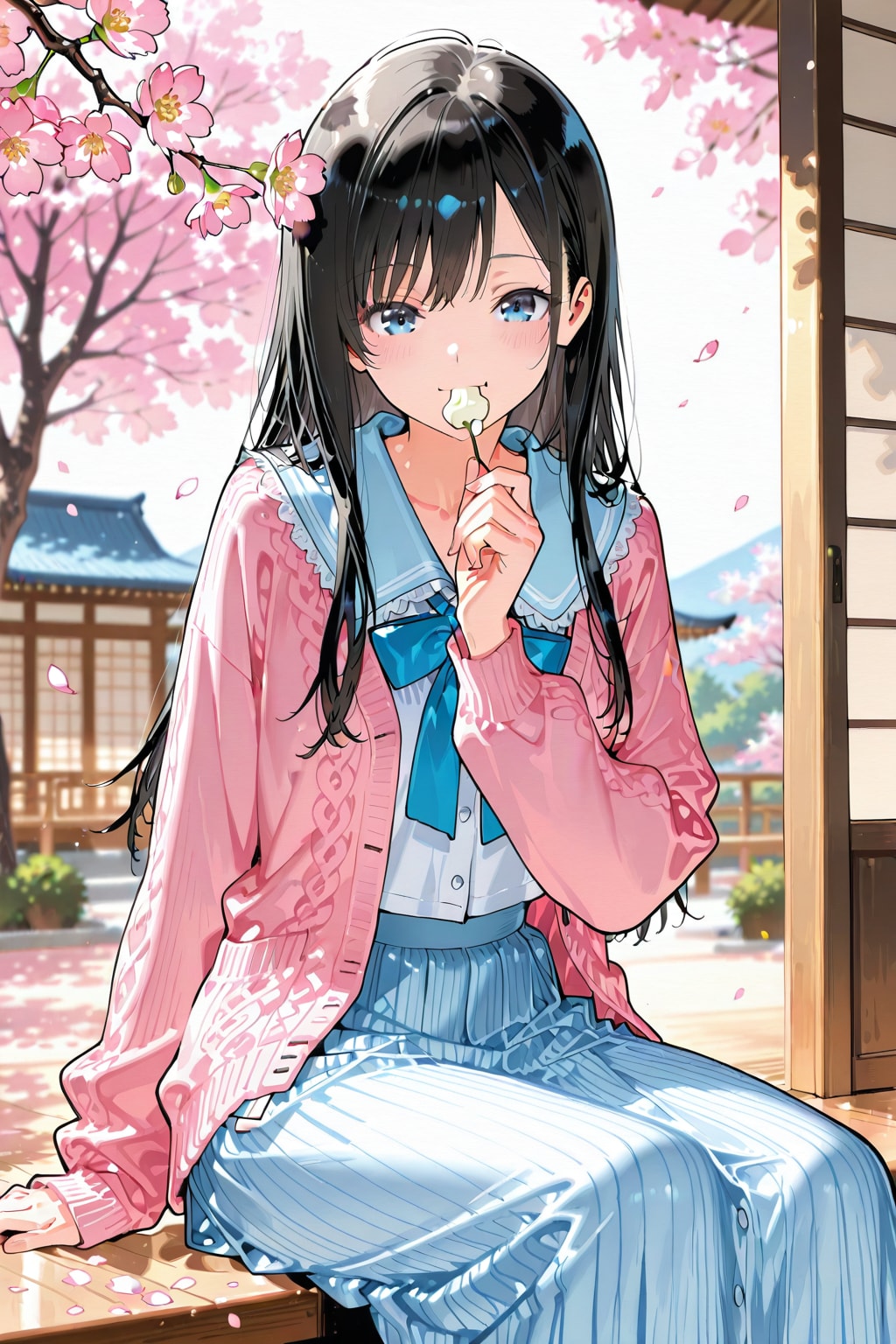 【企画：春色コーデ】花より団子①