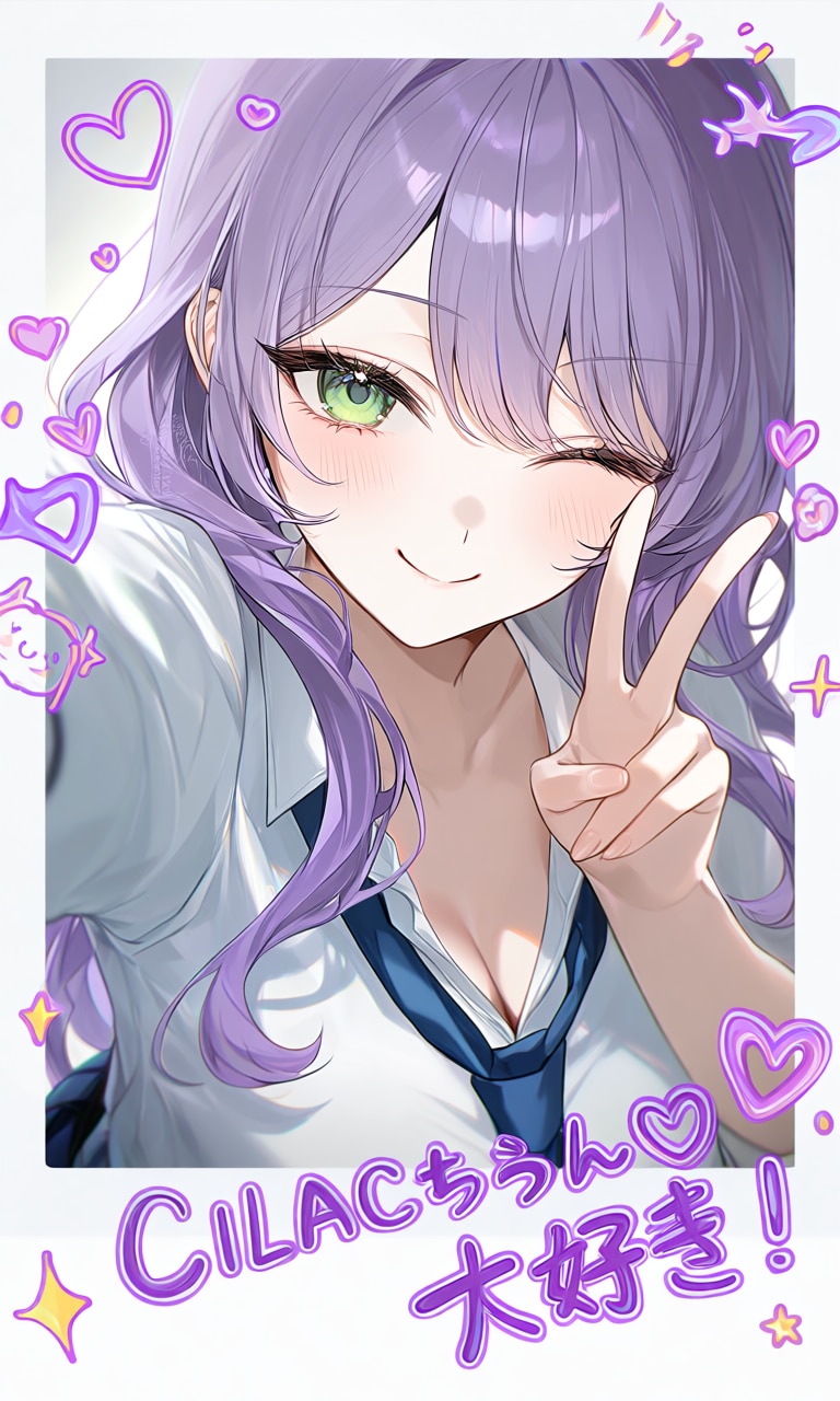 アイドルなLILACちゃんのチェキ！