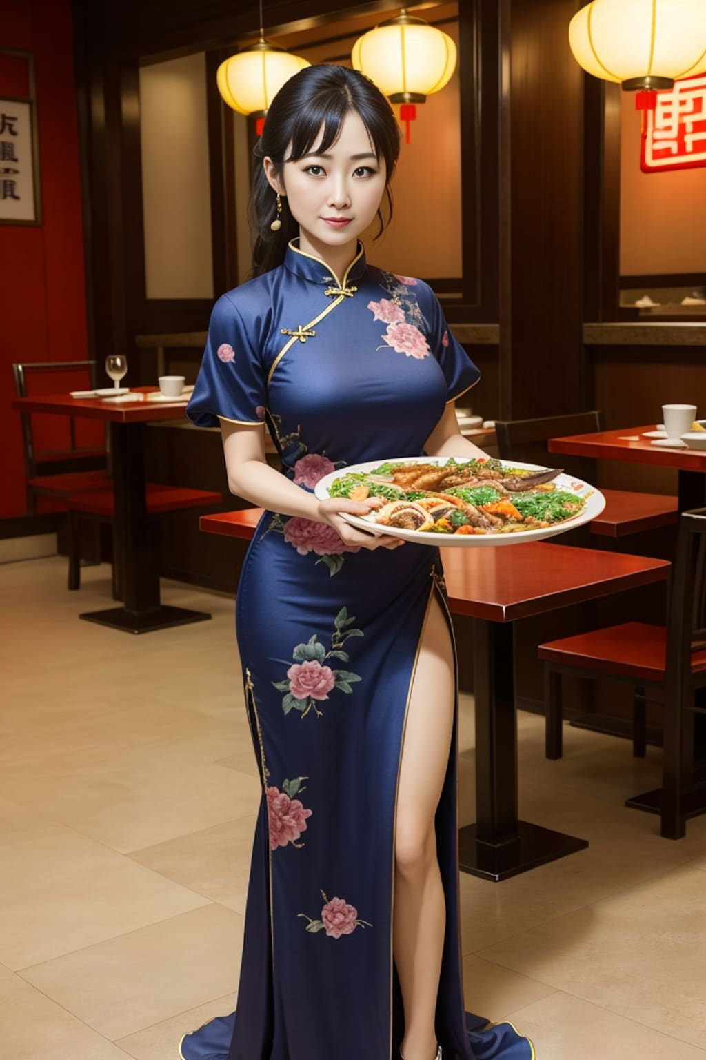 中華料理店の女給5