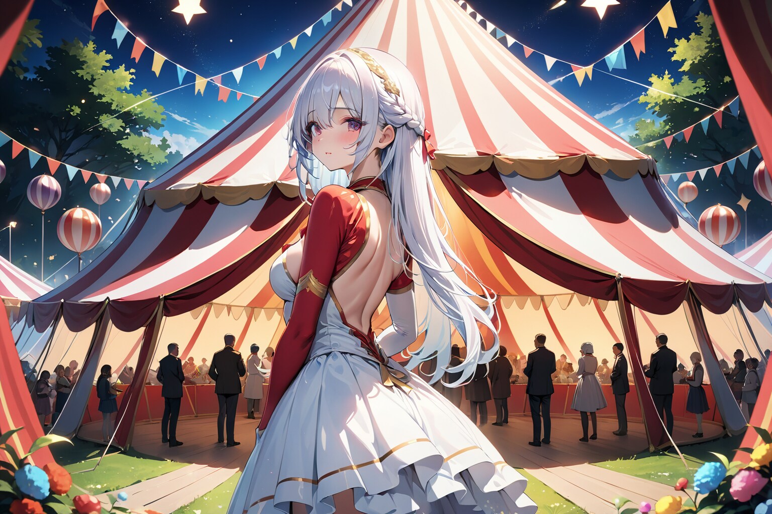 サーカスのテントにて | の人気AIイラスト・グラビア