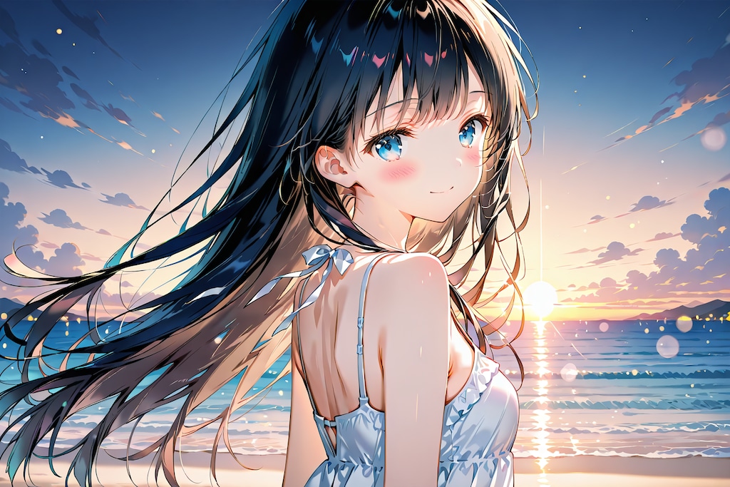 夏の夕暮れ(QILIN)(3)