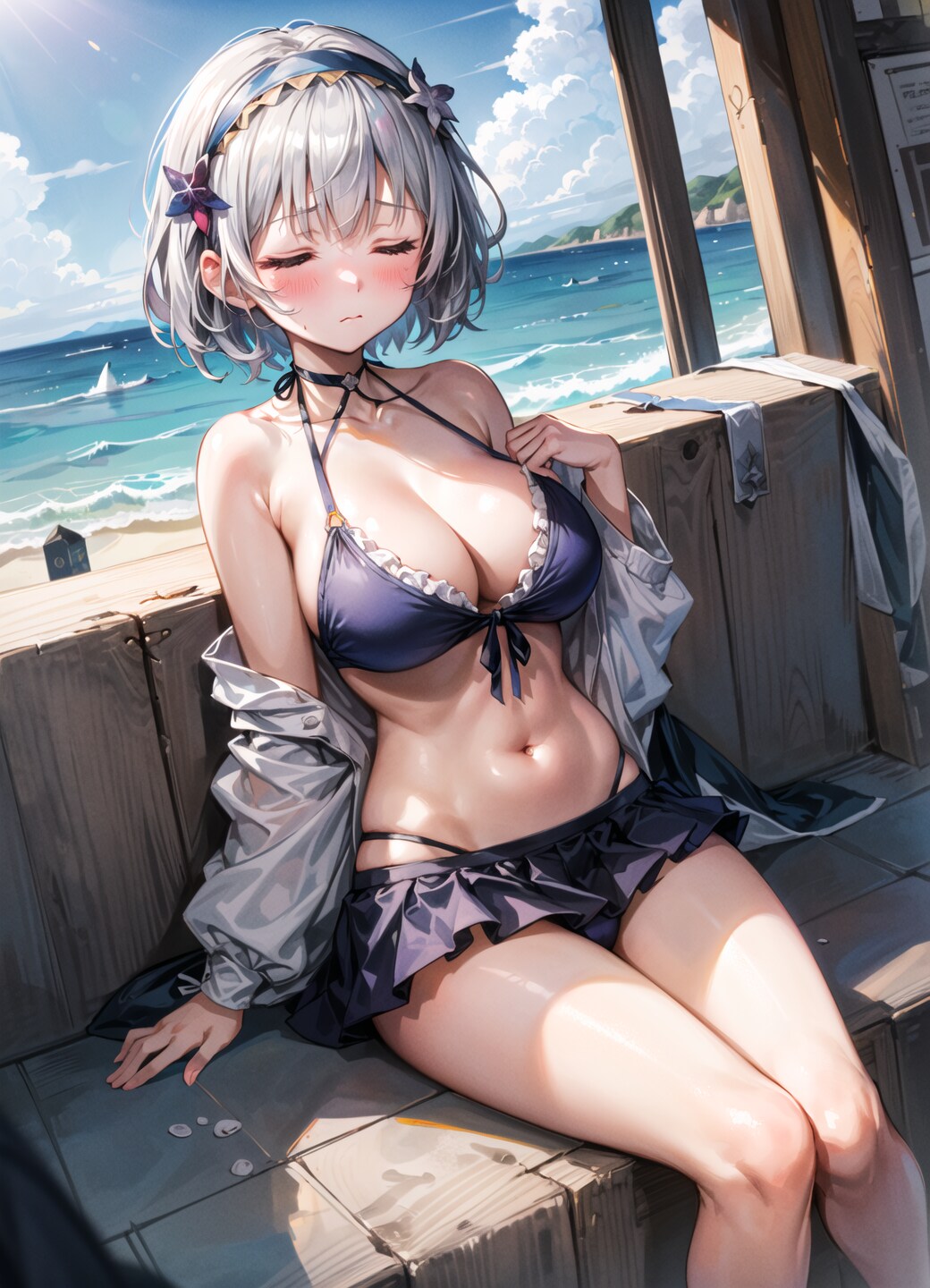 聖職者さん・海の日の水着姿