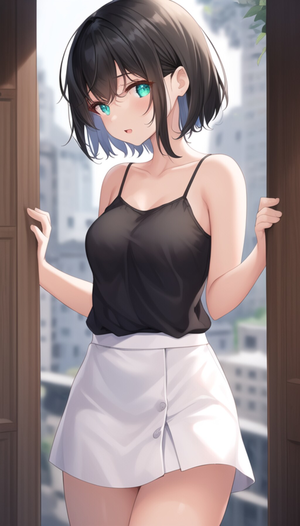 キャミソール娘