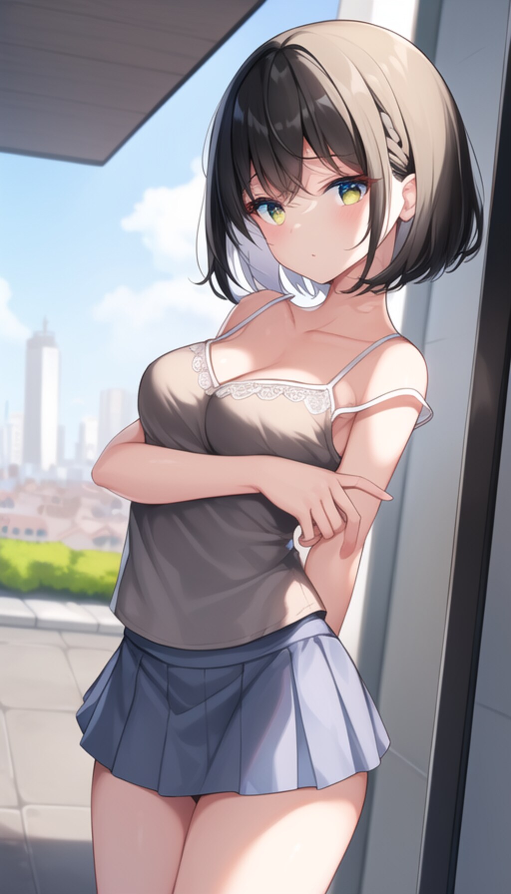 キャミソール娘