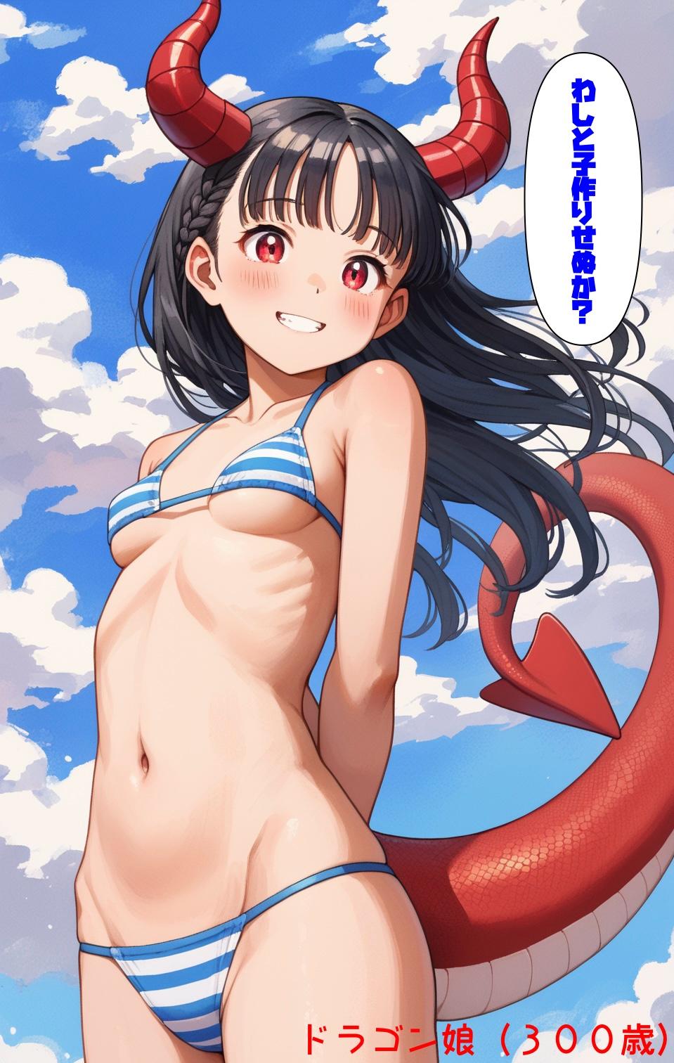 ドラゴン娘さんからのお誘い