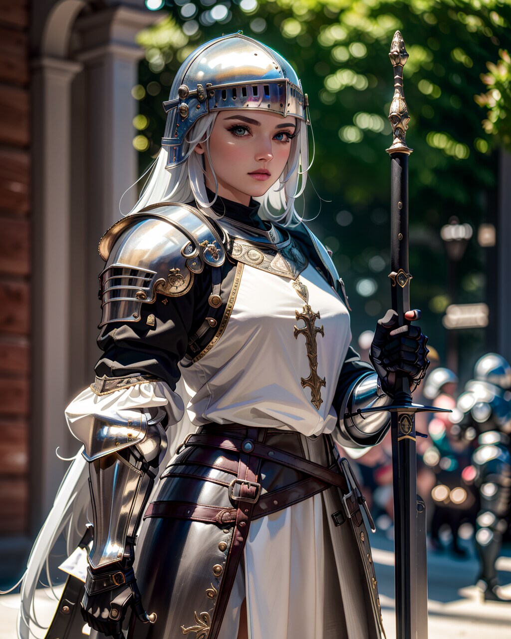 Zweihändiger Ritter