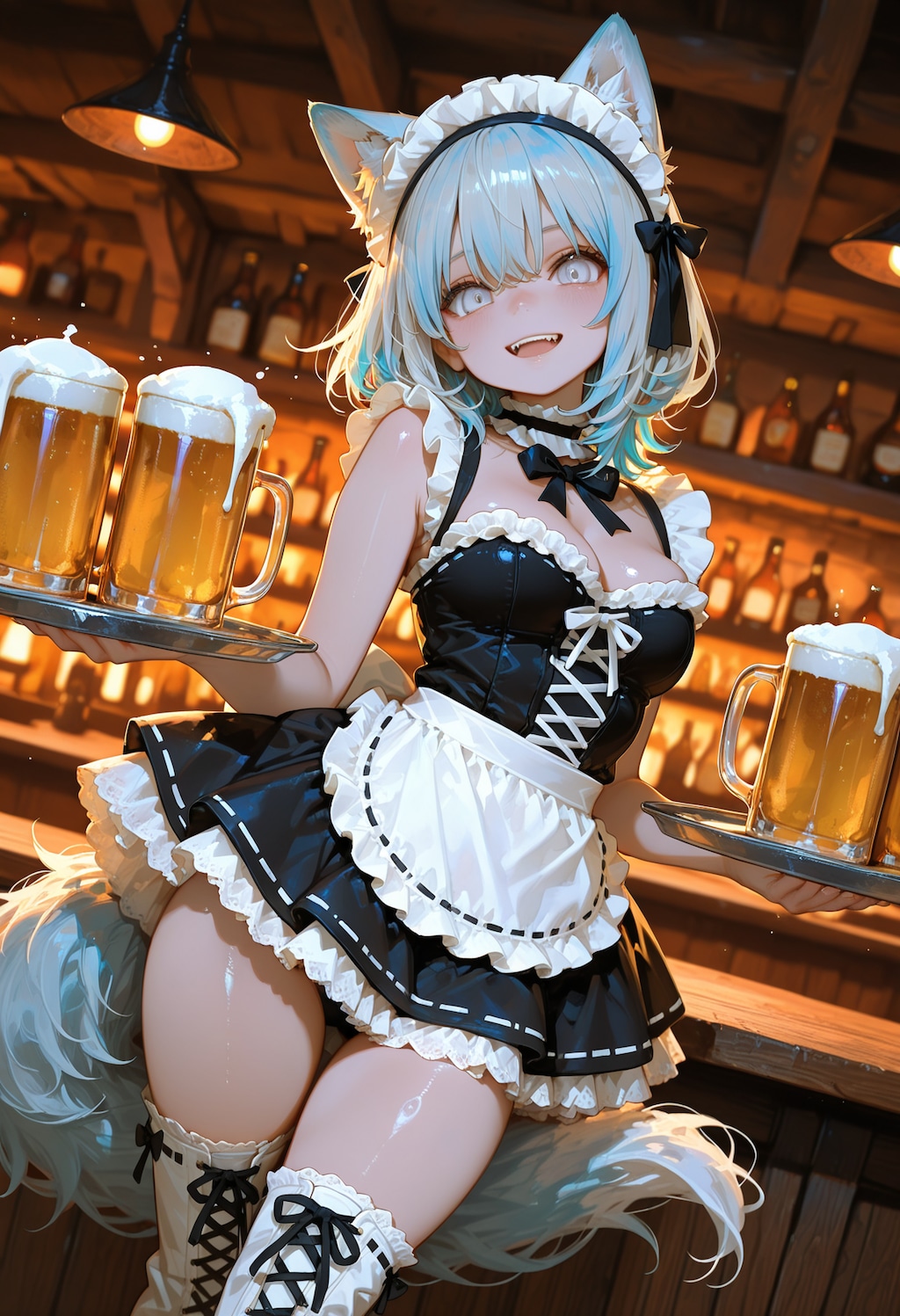 けもみみ酒場　狼