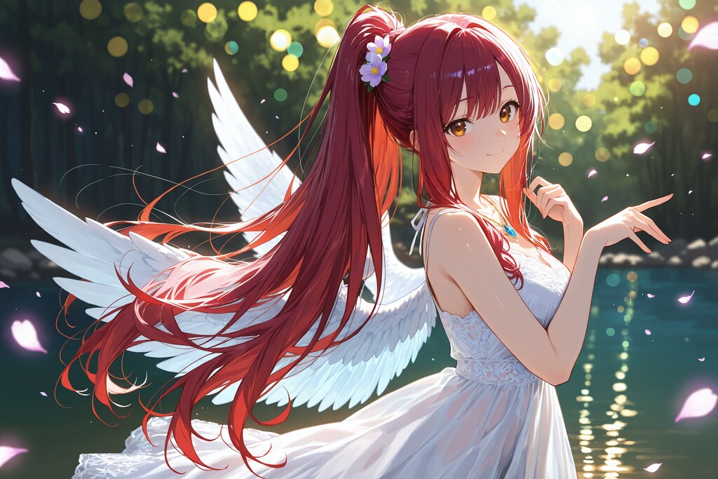 天使さん頑張ります（ミカエルさん）