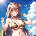 虎柄ビキニ 2枚目