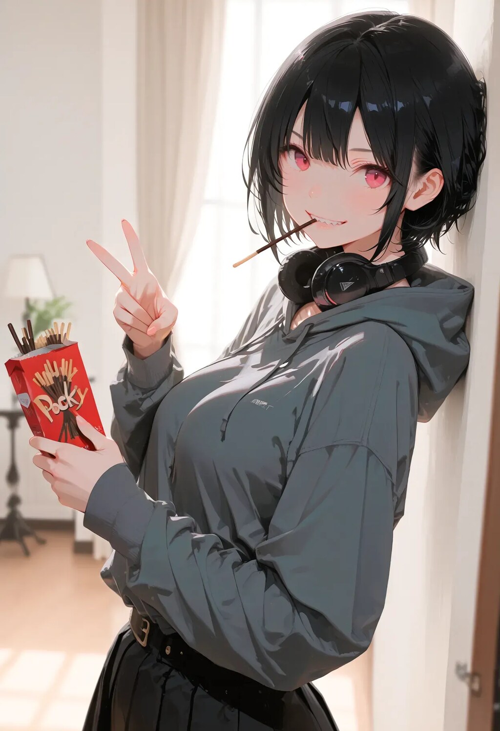 ほら、お前もポッキー食えよ by 空乃実紅ちゃん