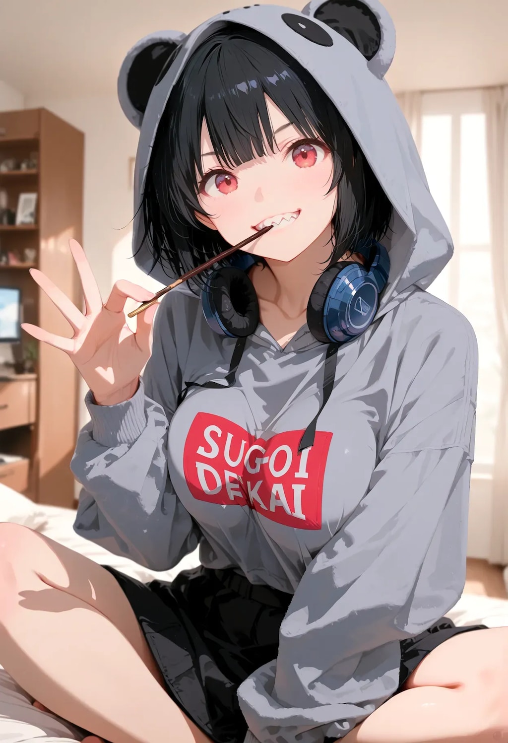 ほら、お前もポッキー食えよ by 空乃実紅ちゃん