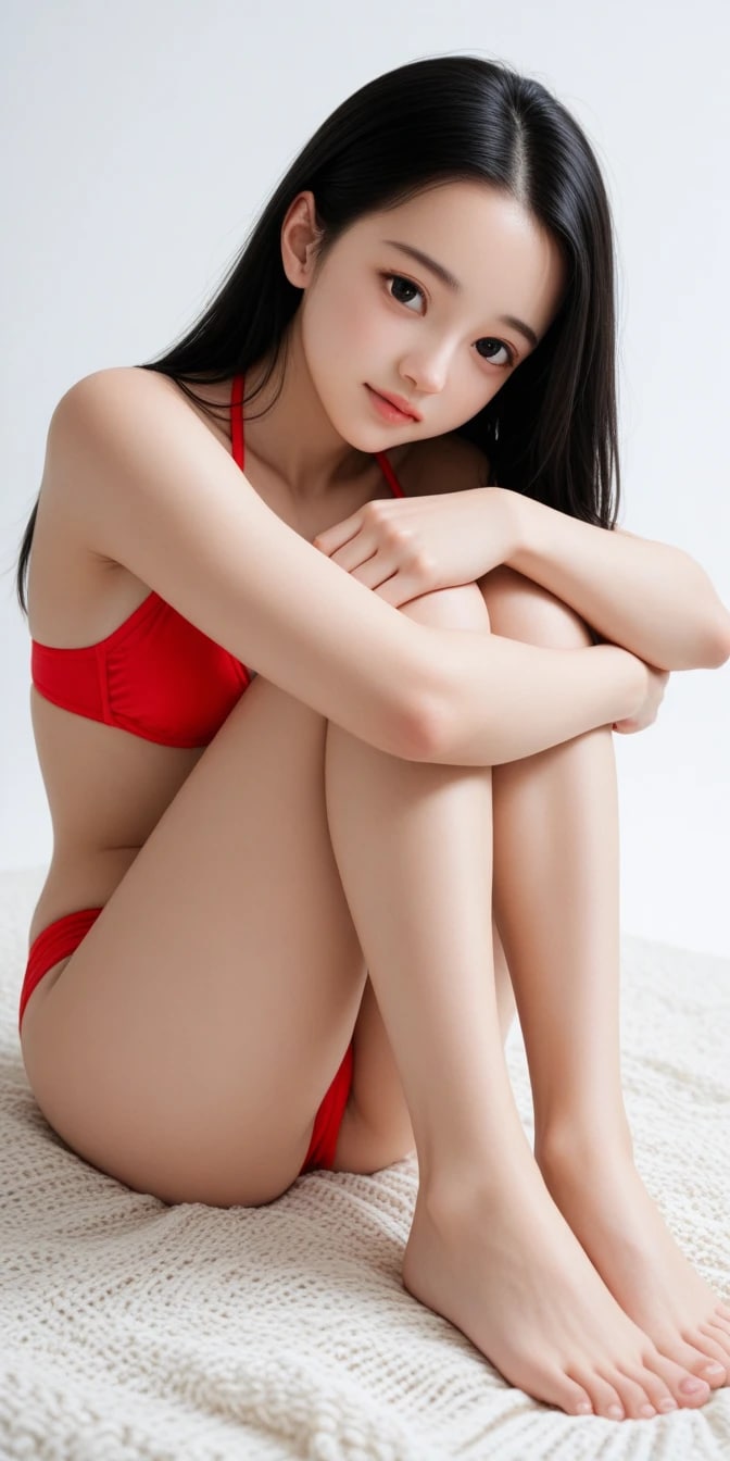 美脚チャレンジ　フォト系　和歌月まりあ