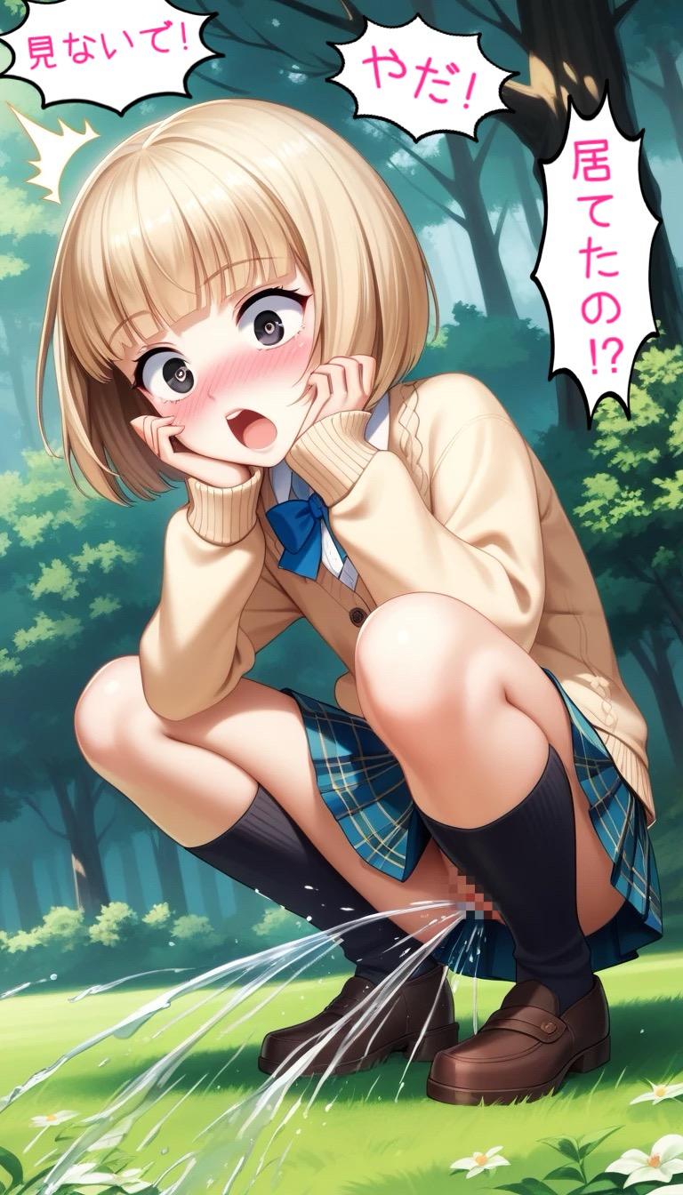 こっそりおしっこ