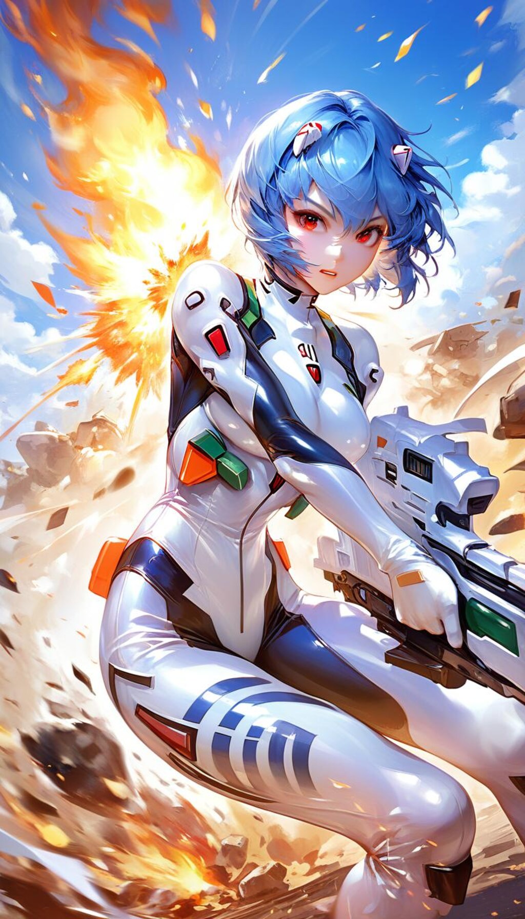 怒れるレイちゃん