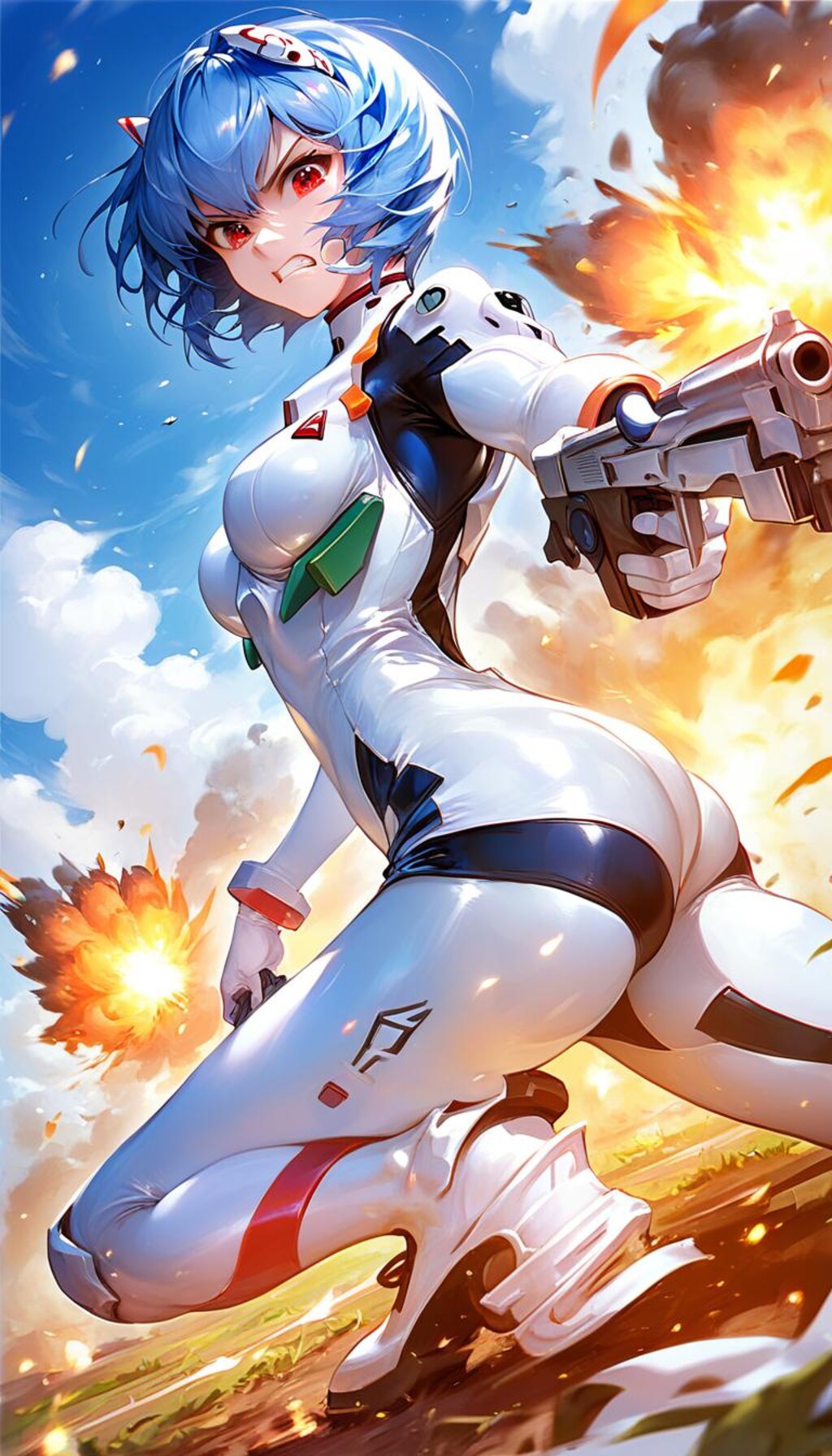 怒れるレイちゃん