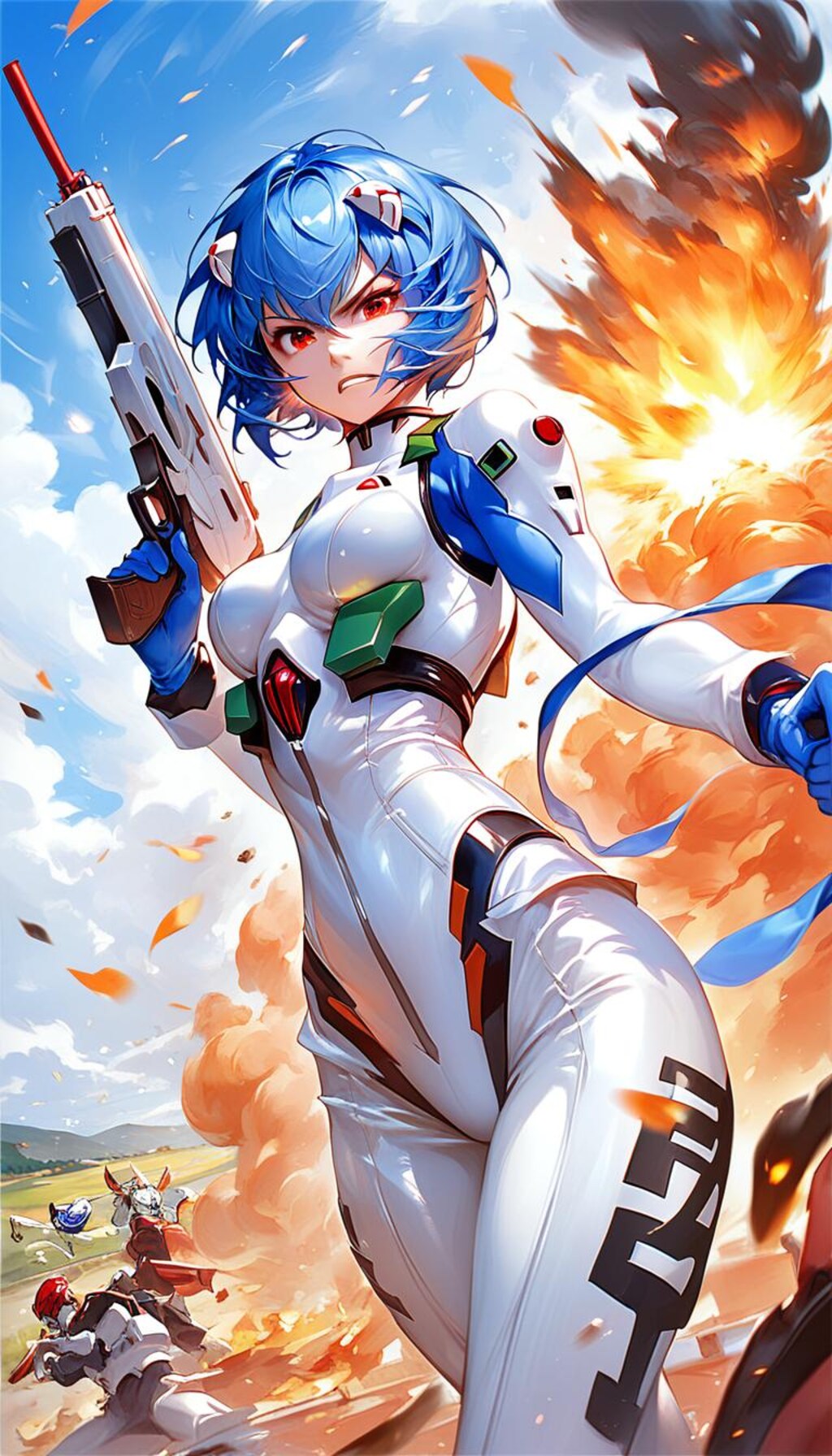 怒れるレイちゃん