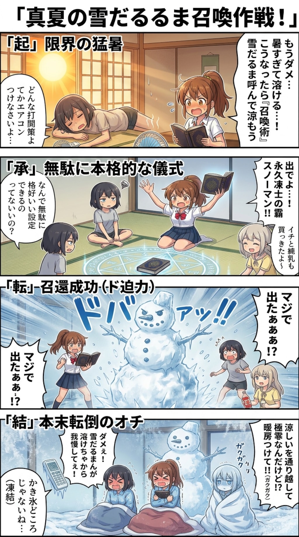 4コマ漫画