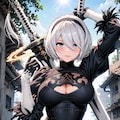 2B（ニーアオートマータ） 2枚目