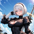 2B（ニーアオートマータ） 6枚目