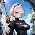 2B（ニーアオートマータ） 8枚目