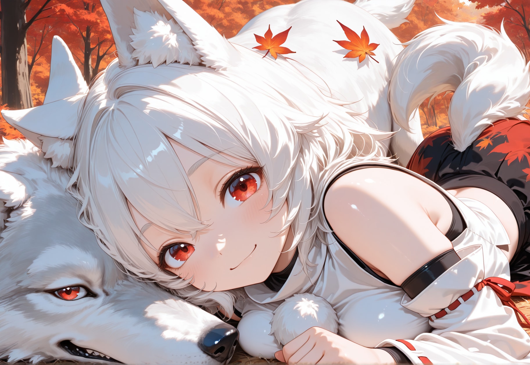 わんわんもみじ | の人気AIイラスト・グラビア