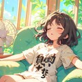 働いたら負けTシャツ 4枚目