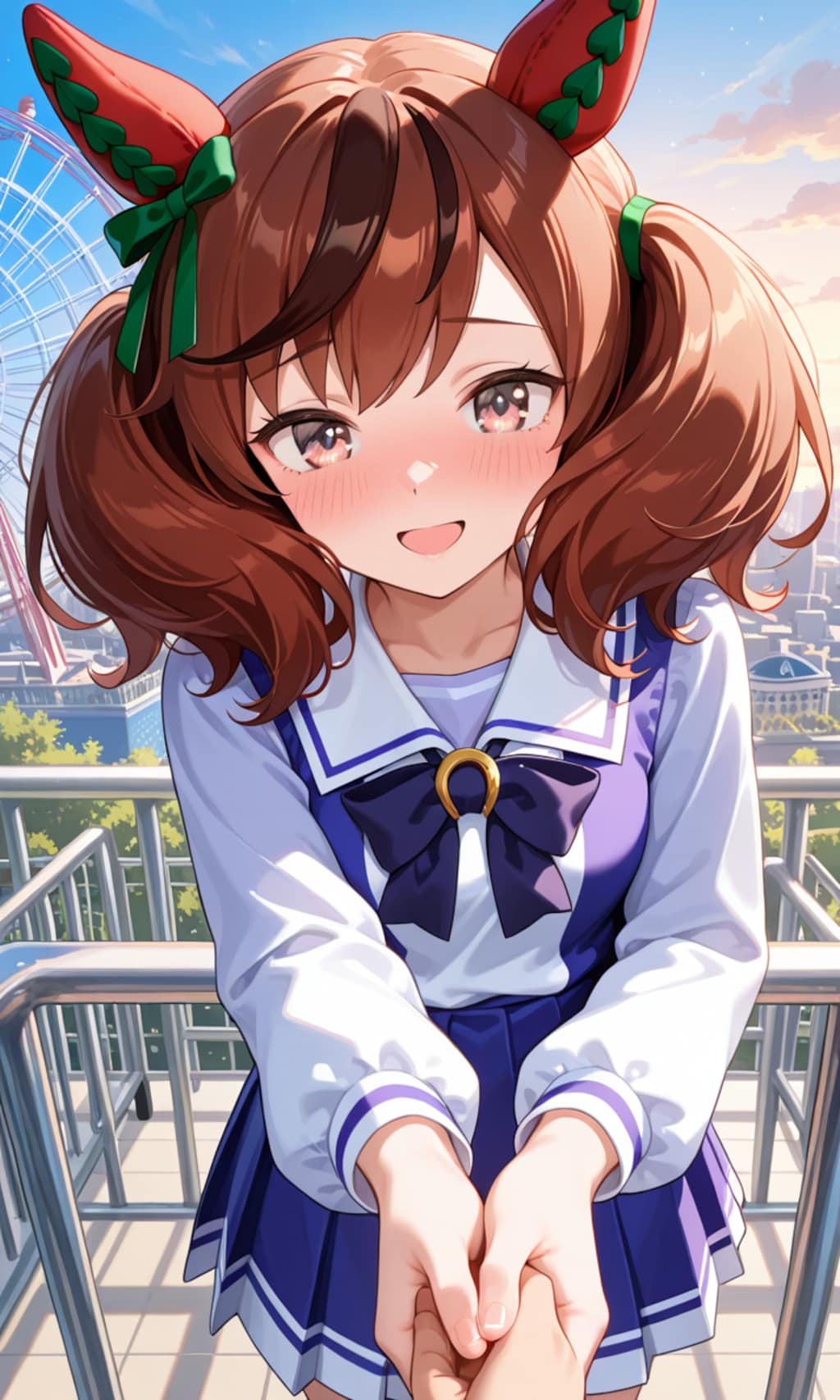 観覧車に乗りたいネイチャさん