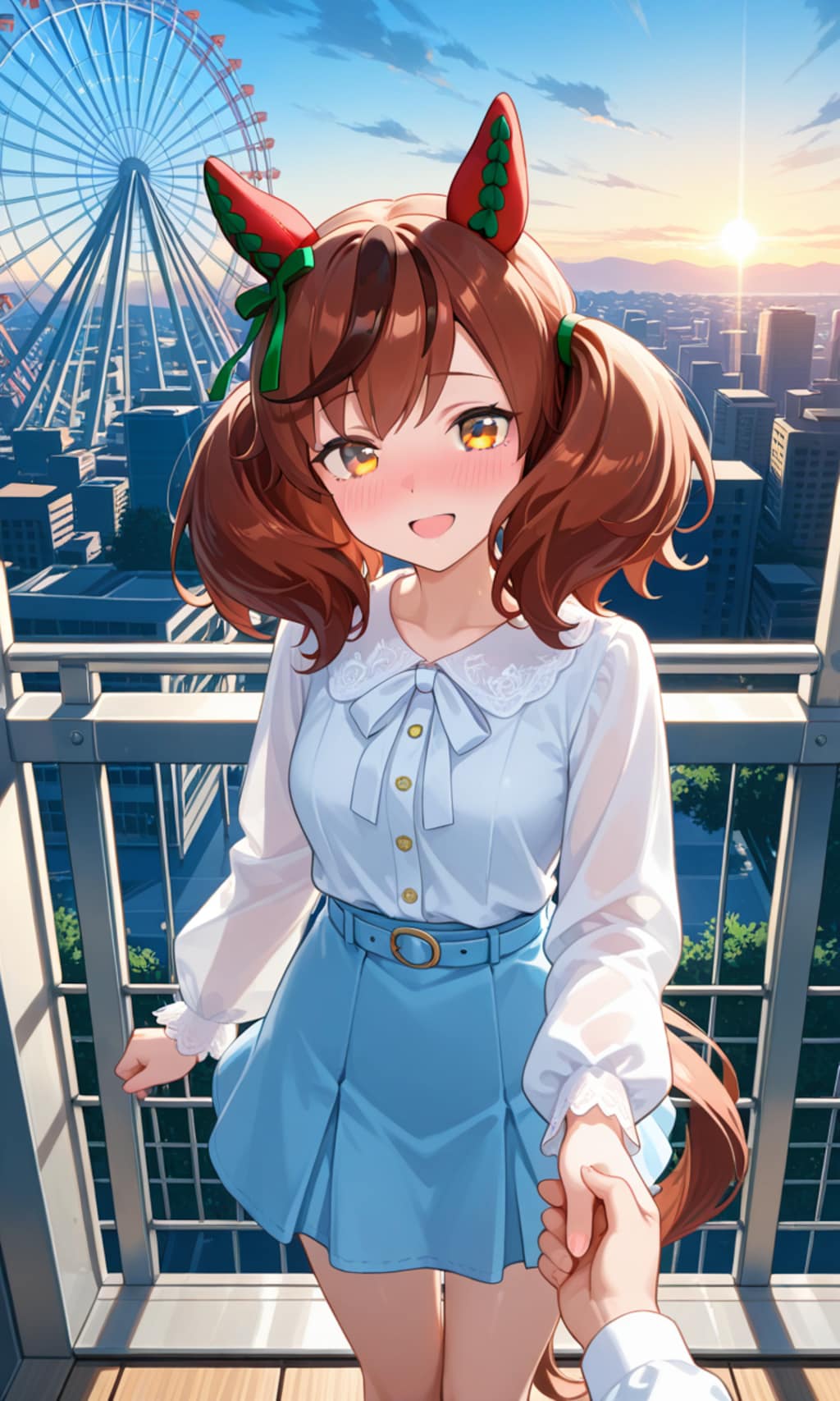 観覧車に乗りたいネイチャさん