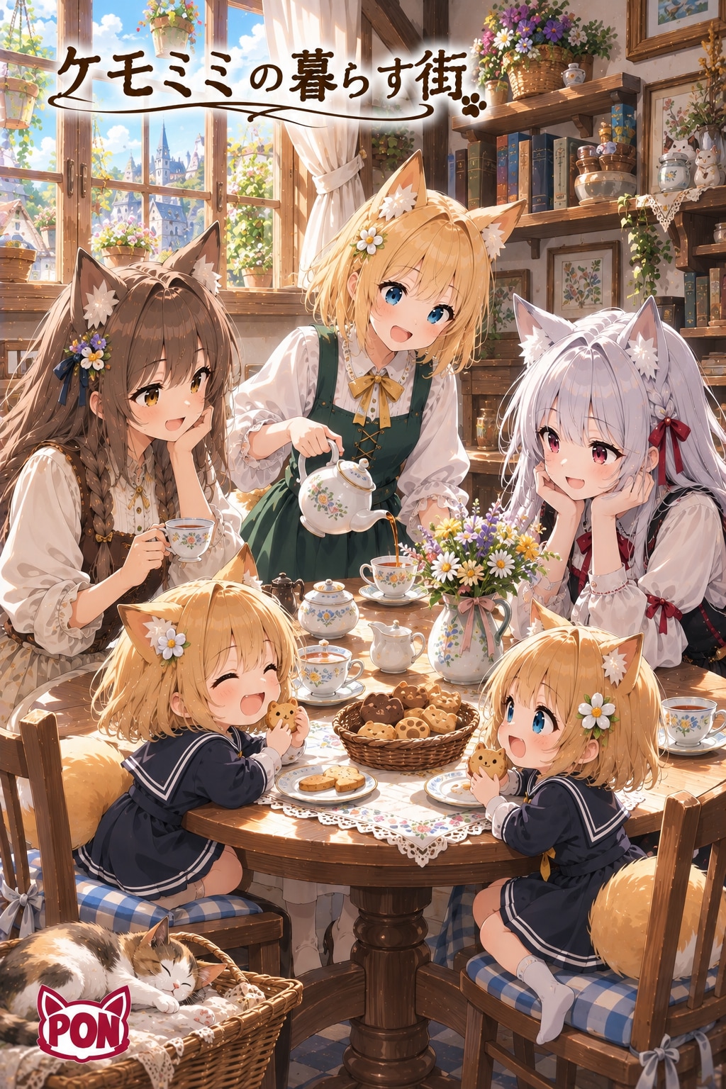 ケモミミの暮らす街