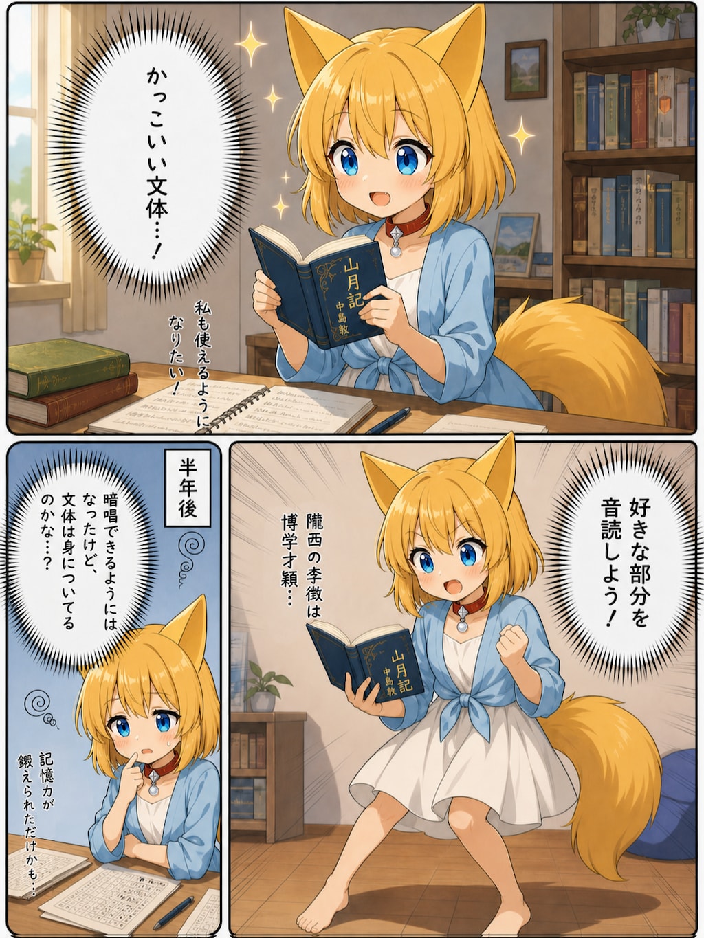 好きな小説の文体を己の血肉にしたいキツネ