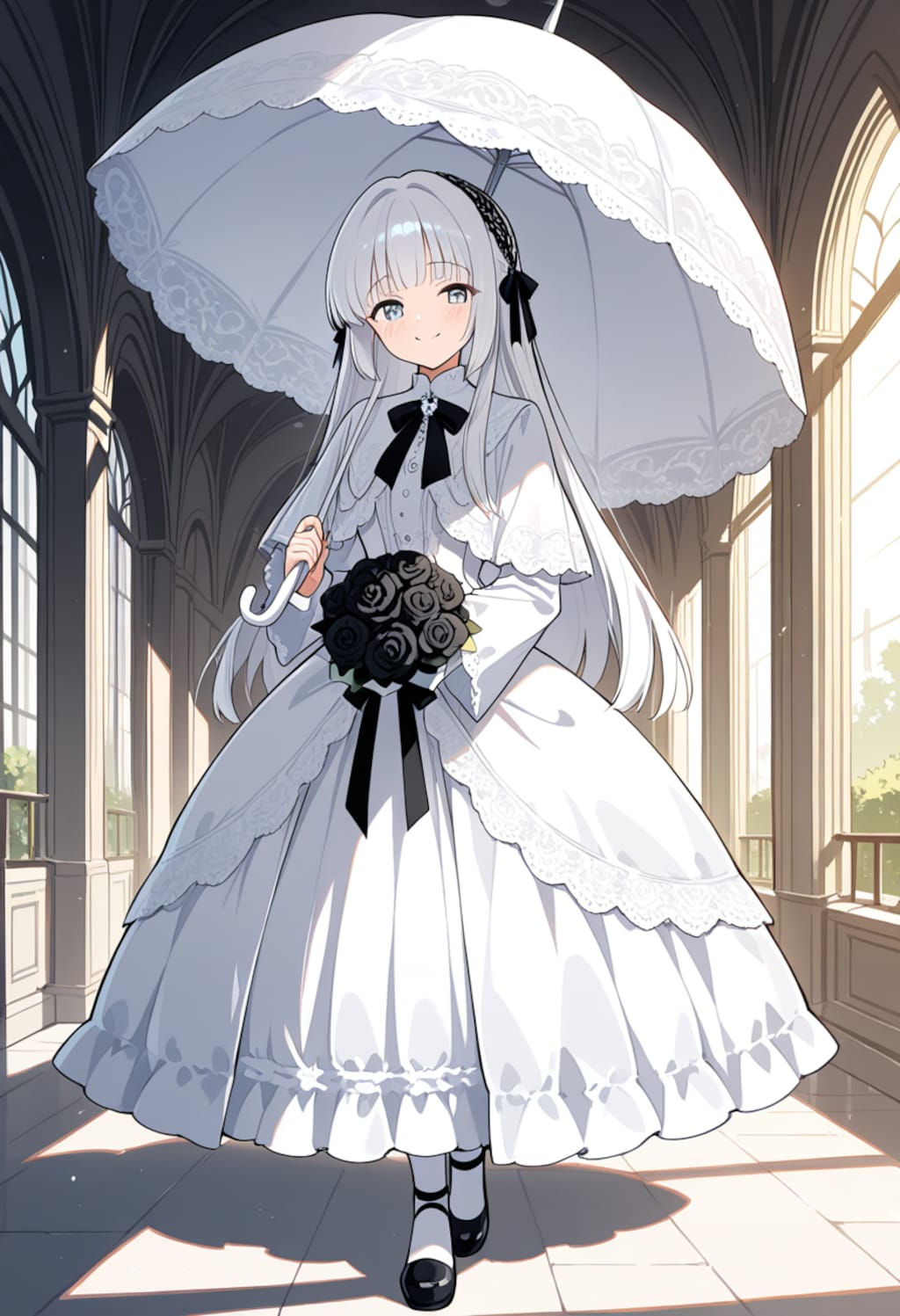 黒い薔薇を抱いて