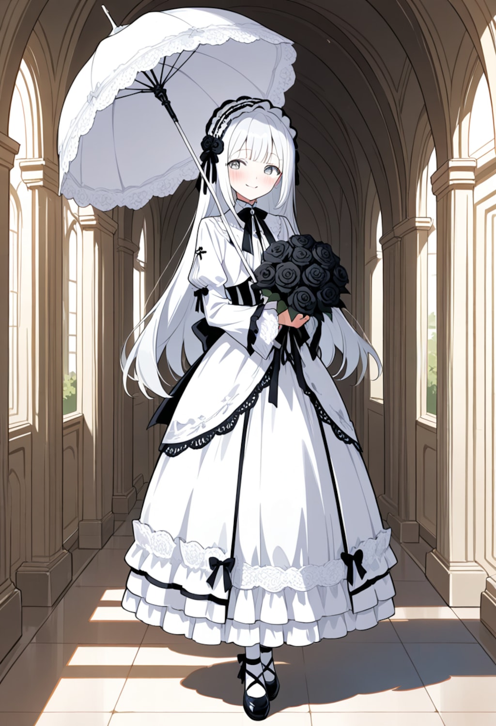 黒い薔薇を抱いて